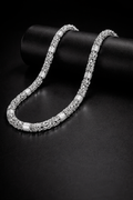 Intricate sterling silver necklace and bracelets
