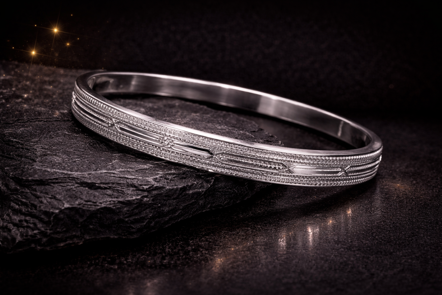 Slate Pure Silver Karraa