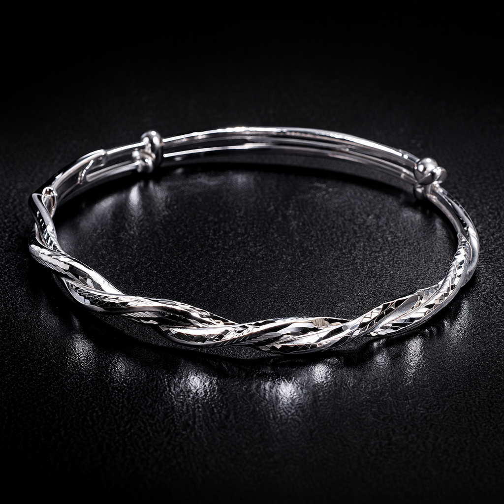 Polished silver Karraa