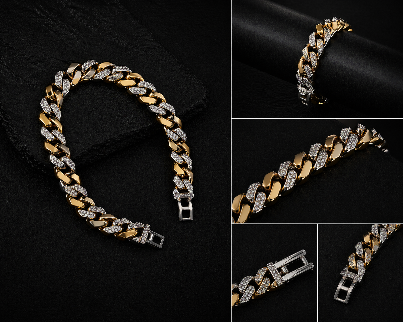 New Iced-out Cuban Bracelets