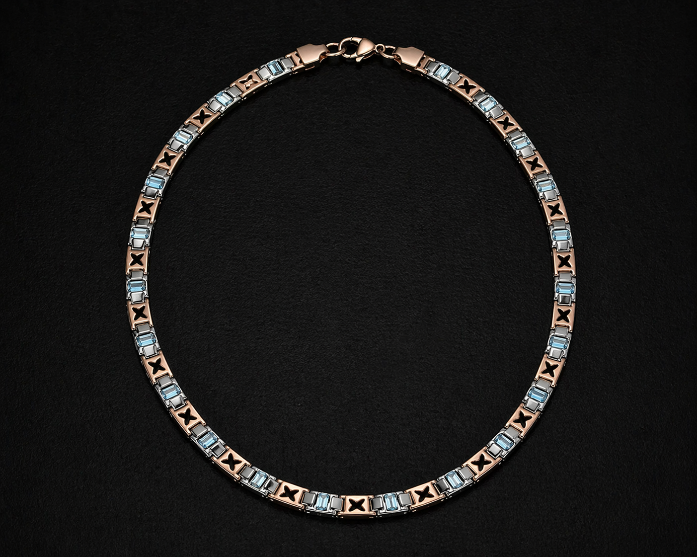 x shape Chandi Chains
