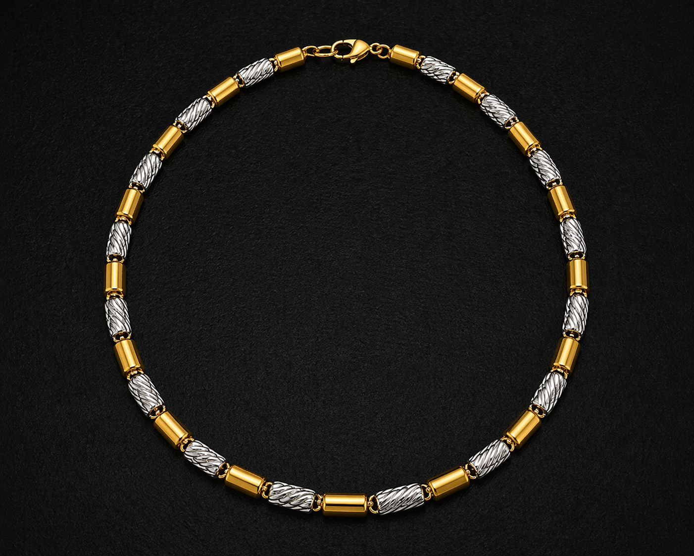Gold nd silver Chandi Chain