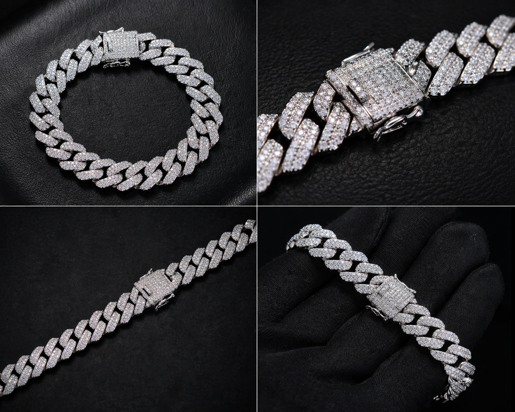 Iced Cuban Chandi Bracelets