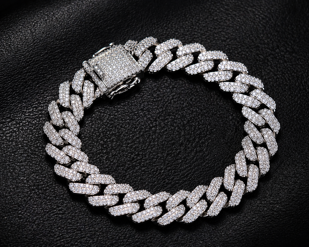 Iced Cuban Chandi Bracelets