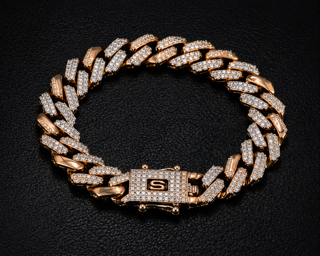 Golden Iced Chandi Bracelets