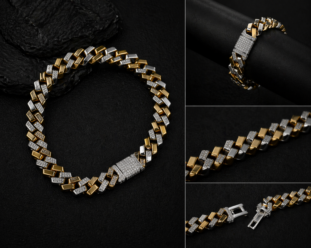 Iced-out Cuban Bracelets